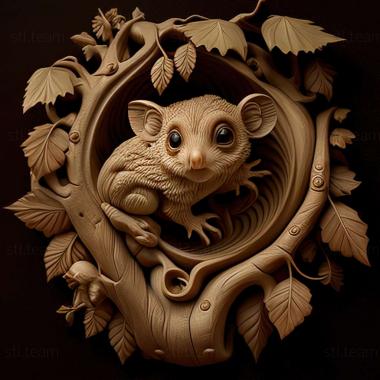 3D model Tarsius spectrumgurskyae (STL)